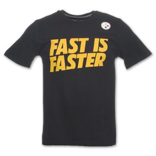 Nike Pittsburgh Steelers NFL Fast is Faster Mens Tee Shirt