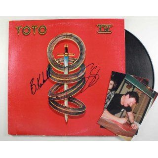 Bobby Kimball & Steve Lukather of Toto Autographed