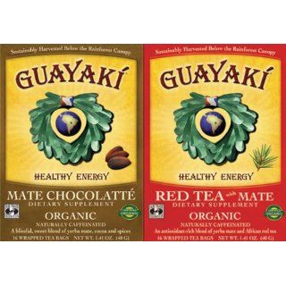 Guayakí Yerba Mates Mate Chocolatte & Guayakí Red Tea with Mate Tea