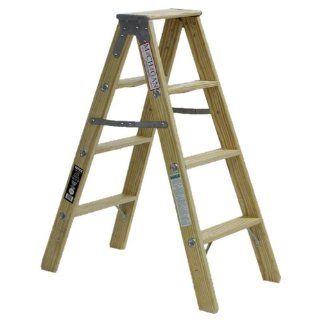 Michigan Ladder 1370 04 300 Pound Duty Rating Type 1A Tradesman Wood