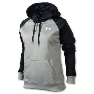 Under Armour Color Blocked Womens Hoodie Grey