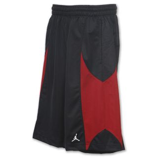 Mens Jordan Durasheen Shorts Black/Gym Red
