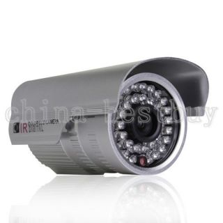 High Resolution 600TVL CMOS IR Night Vision Weatherproof Security CCTV