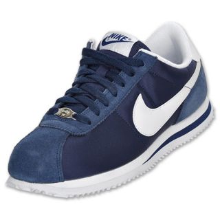 Nike Mens Cortez Nylon Casual Shoe Navy/White