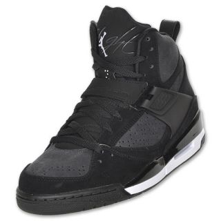 Jordan Mens Flight 45 High Basketball Shoes Black