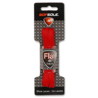 Sof Sole 45 Inch Flat Lace Red