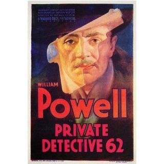 Private Detective 62 Movie Poster (11 x 17 Inches   28cm x