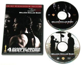 Million Dollar Baby DVD Movie Video Hilary Swank Morgan Freeman Clint