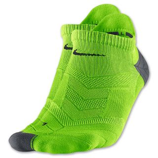Nike Elite Mens Running Crew Sock Electric Green