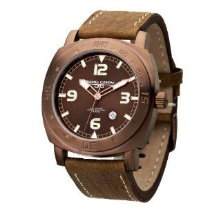 Jorg Gray 1020 Sport Date PVD Bronze 45mm Watch   Bronze Dial, Brown