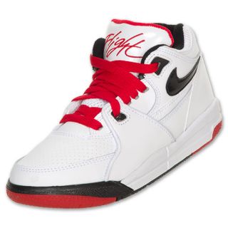 Nike Flight 89 Preschool Shoes White/Black/Red
