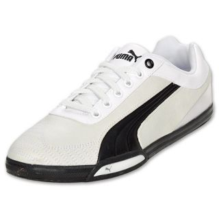 Puma 1198 HC Mens Casual Shoe White/Black/Steel
