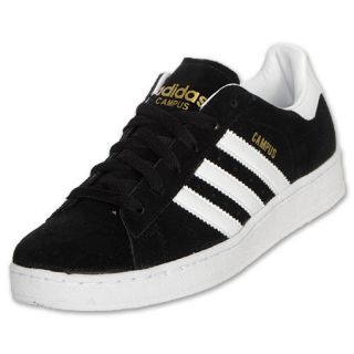 adidas Boys Campus Kids Casual Shoes Black/White
