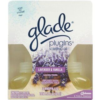 Glade Plugins Scented Oil Refill, Lavender & Van 2 ct