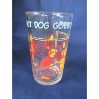 1971 Archies Hot Dog Goes To School VERONICA Glass