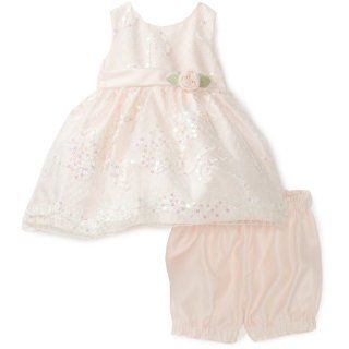 Princess Faith Baby Girls Infant Special Dress, Peach, 6 9
