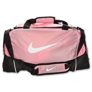 Nike Brasilia 4 Medium Duffel Bag Pink/Black/White