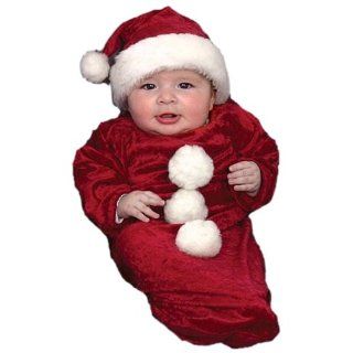 Newborn Baby Santa Claus Christmas Costume (0 6 Months