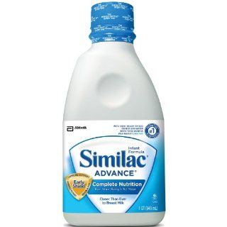 Similac Advance, Ready to Feed, 32 Fluid Ounces (Pack of 6