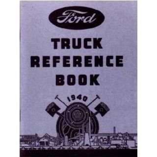 1940 FORD TRUCK V 8 V8 Car Owners Manual User Guide  