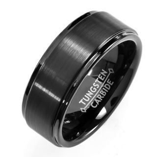 Tungsten Carbide Mens Ladies Unisex Ring Wedding Band 8MM