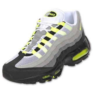 Nike Air Max 95 Mens Running Shoes Black/Grey/Neon
