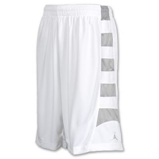 Jordan Team Game Mens Basketball Shorts White/Grey