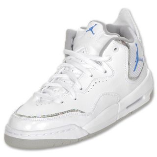 Jordan Courtside Kids Basketball Shoes White/Blue