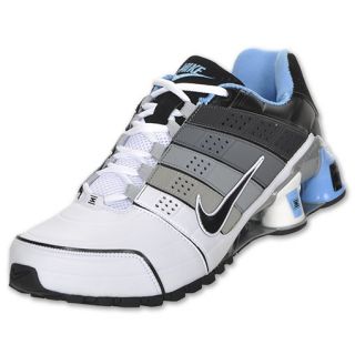 Nike Mens Shox ONine SI Running Shoe White/Grey