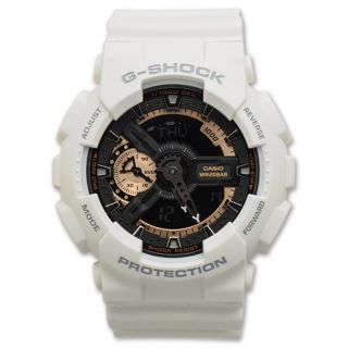 Casio G Shock Extra Large Watch White/Black/Gold