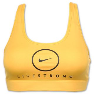 Nike LIVESTRONG Womens Pro Bra Yellow/Black