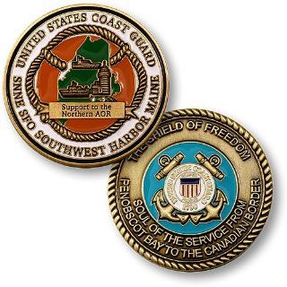 Coast Guard SFO Southwest Harbor Maine Challenge Coin
