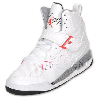 Jordan Kids Flight 45 Basketball Shoes White/Siren