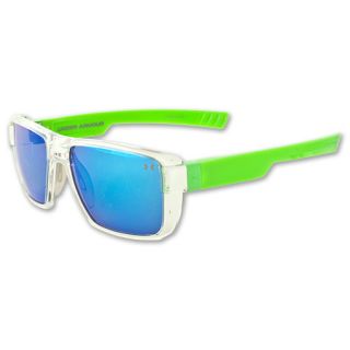 Under Armour Recon Sunglasses Crystal/Neon Green