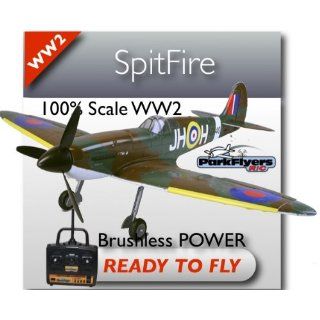 Spitfire RTF RC Plane with 2.4Ghz Radio & Rx, Brand New