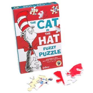 Dr. Seuss Fuzzy Puzzle    The Cat in the Hat Toys & Games