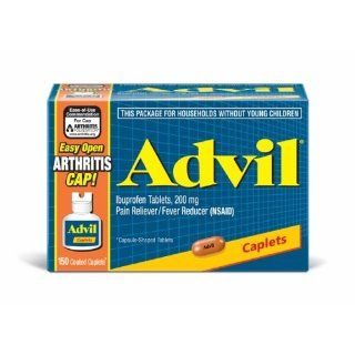 Advil Caplets E Z Open Cap, 150 Count Box Health