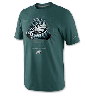 Nike Mens NFL Philadelphia Eagles Glove Lock Up Tee