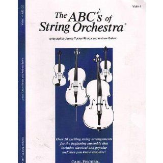Rhoda/Balent   The Abcs of String Orchestra Violin 1 Part