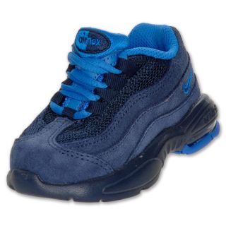 Nike Toddler Air Max 95 Running Shoes Midnight Navy