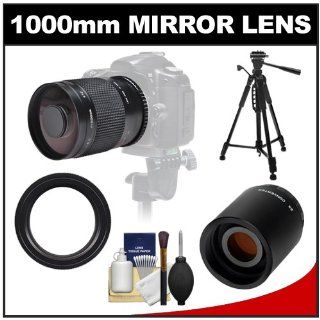 Samyang 500mm f/8.0 Mirror Lens with 2x Teleconverter (1000mm) + 57