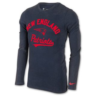 Nike New England Patriots Long Sleeve Mens Tee