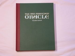 San Francisco Oracle Facsimile Ltd Collectors Edition Cohen Griffin