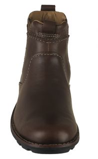 Clarks Mens Ankle Boots Holyoke Brown Leather Jodhpur 33753