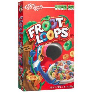 Kelloggs Fruit Loops Cereal 17 oz Grocery & Gourmet Food