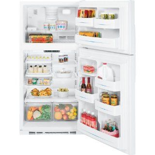 GE 21.7 Cu. Ft. White Top Freezer Refrigerator