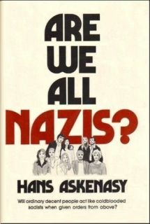 Are we all Nazis? (9780818402487) Hans Askenasy