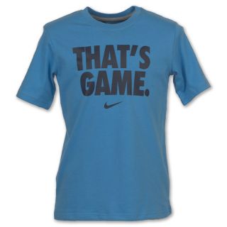 Nike Thats Game Kids Tee Shirt Blue