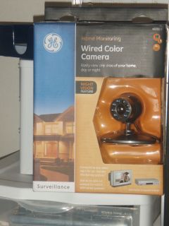 GE Home Monitoring Wired Color Camera w Night Vision Feature 45231