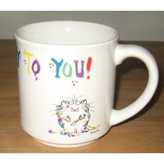 Boynton Cat Happy Birthday Coffee Mug 